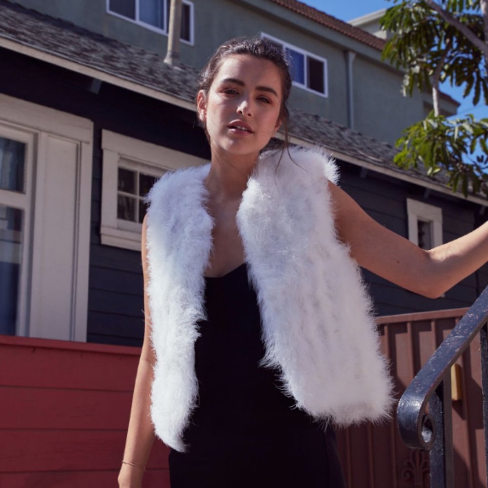 AVA KRIS - KAMI VEST - White